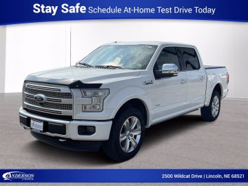 Used 2015 Ford F-150 4WD SuperCrew 145 Platinum Stock: LT4866