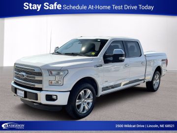 Used 2015 Ford F-150 4WD SuperCrew 157 Platinum Stock: L23782A